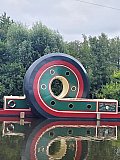 3rd Aug 2025, twisted Canal Boat. - August 2025 Walks