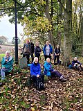 3rd November 2024, by Edwin's Cross in Sherwood Forest. - November 2024 Walks