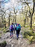 6th Apr 2025, in Padley Gorge - Apr 2025 Walks